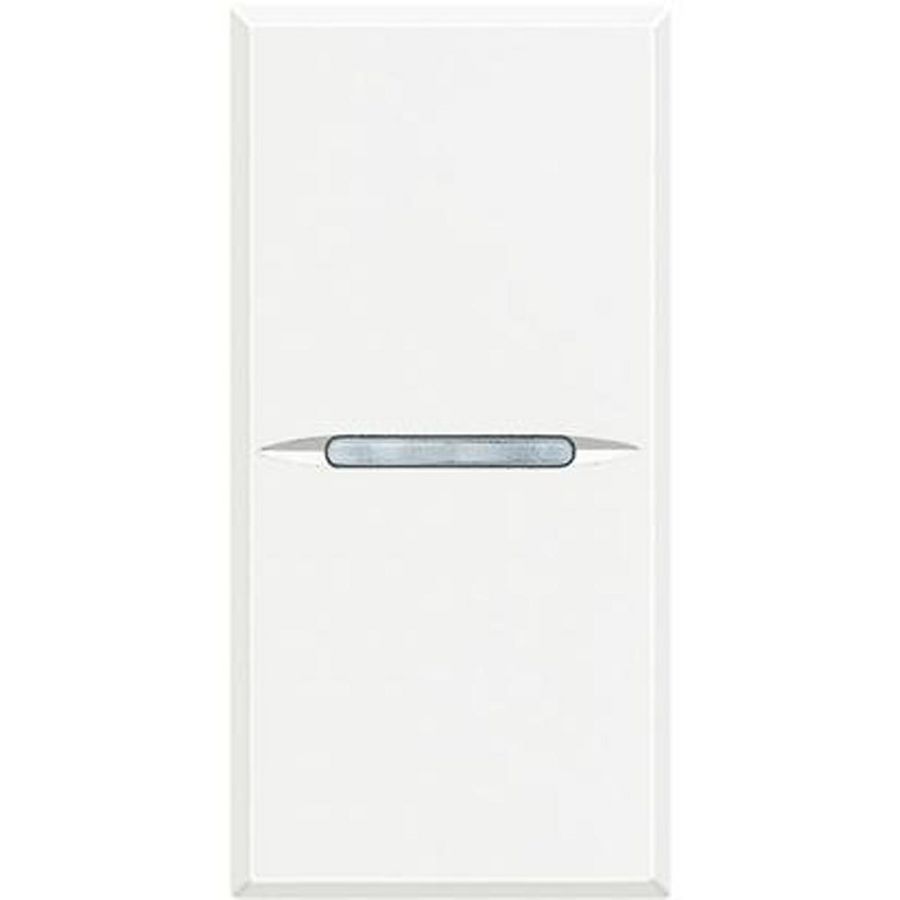 Schakelaar 1-polig axiaal 10A 1 module wit Axolute