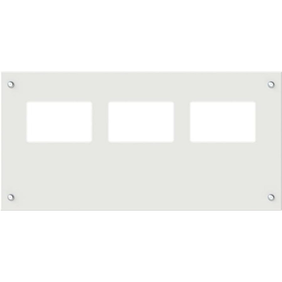 Dakplaat t.b.v TZ kabelinvoerpl. BxD 859x425mm