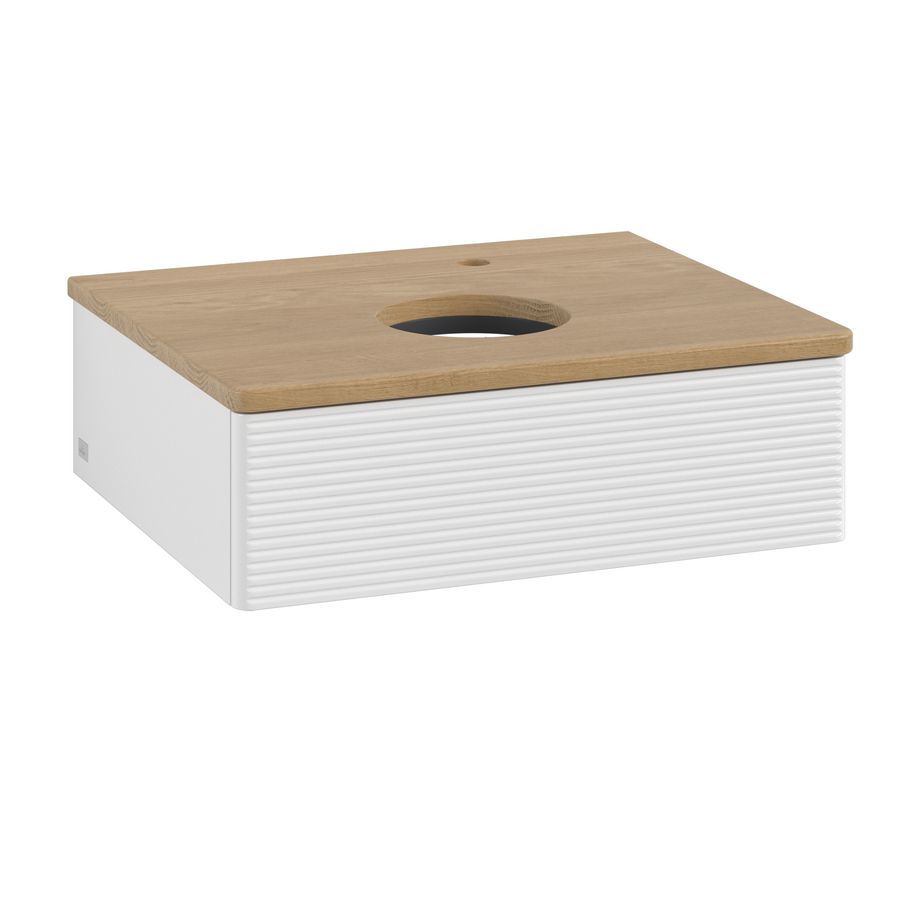 Wastafelonderkast Antao 600x190x500mm G.White.L L07151GF