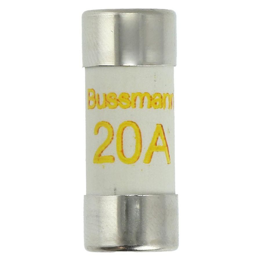 Zekering laagspanning 20A AC 240V BS1361 11x26mm BS VVE=10