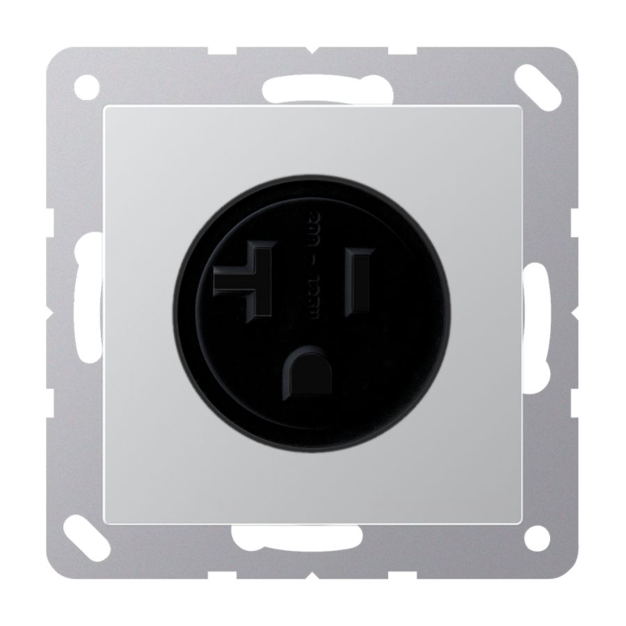 Wandcontactdoos aluminium Us-Nema 20 A A500