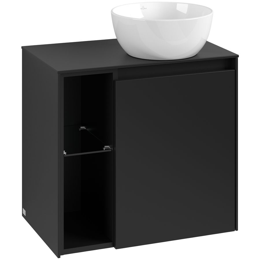 Wastafelonderkast Collaro 600x548x380mm Volcano Black C15100VL