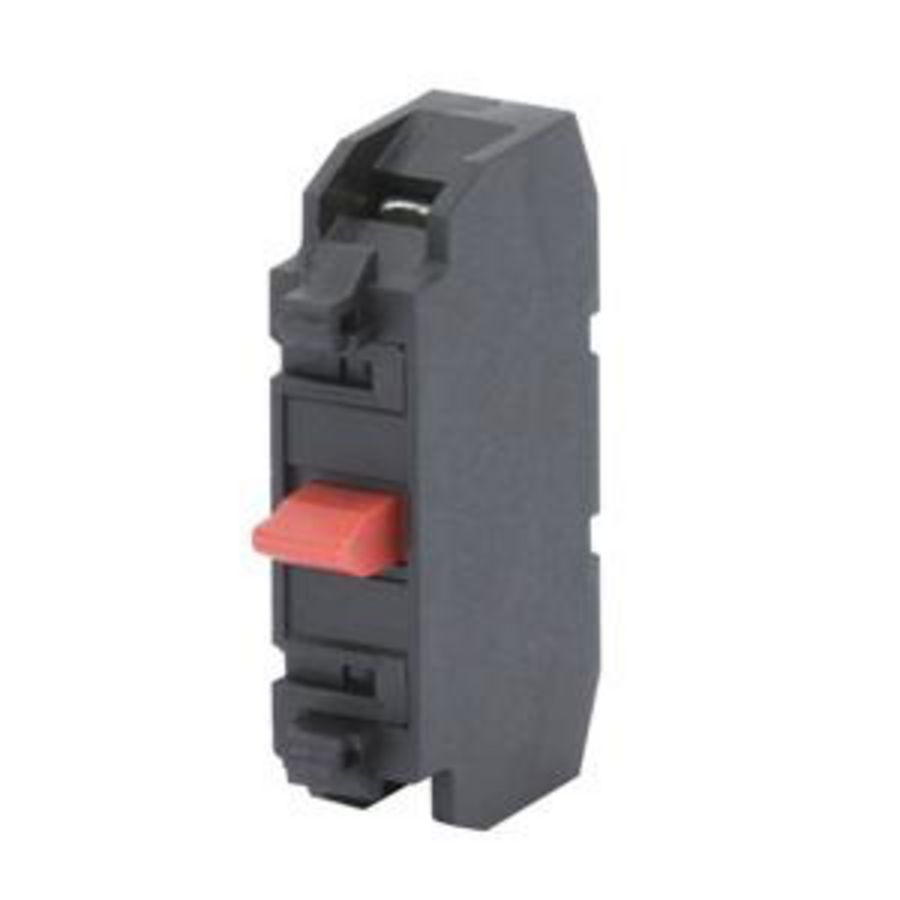 CONTACTBLOK 10 A-2 NC-250V ROOD