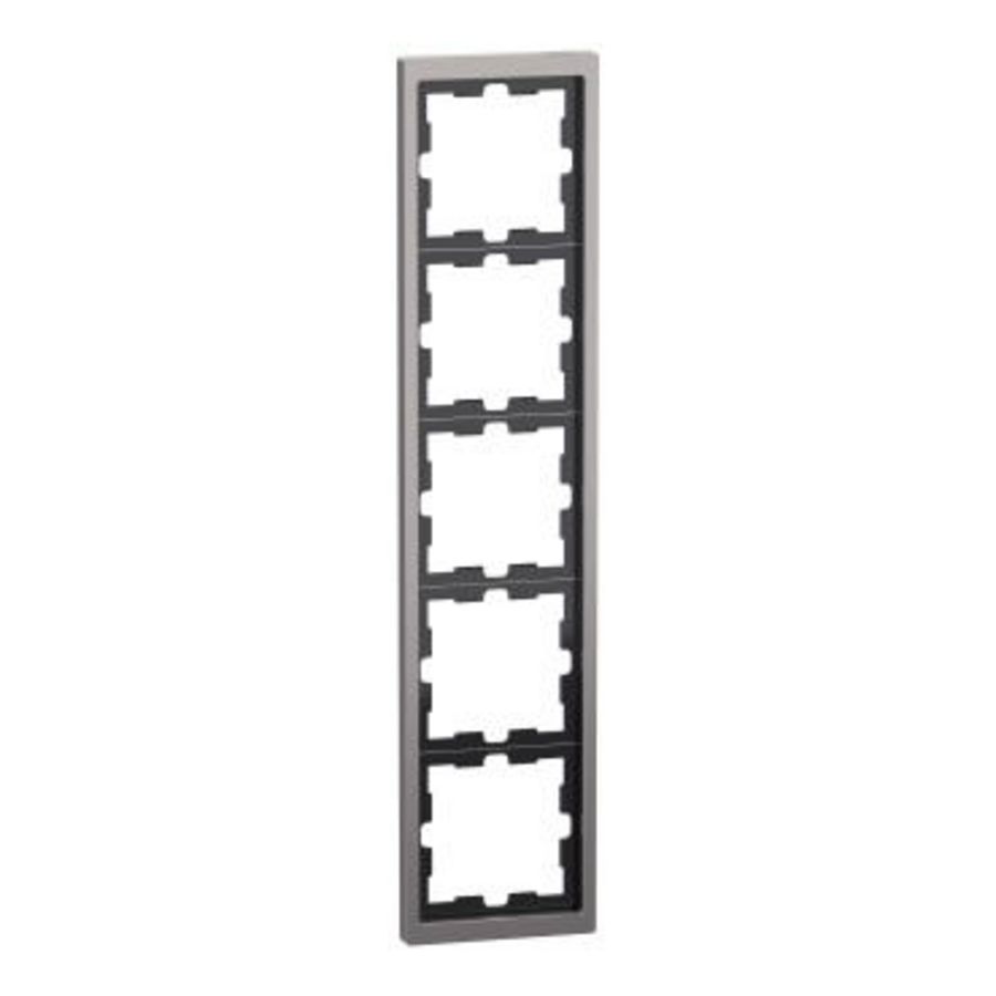 Afdekraam D-Life 5-voudig Metaal Nikkel metallic Systeem D