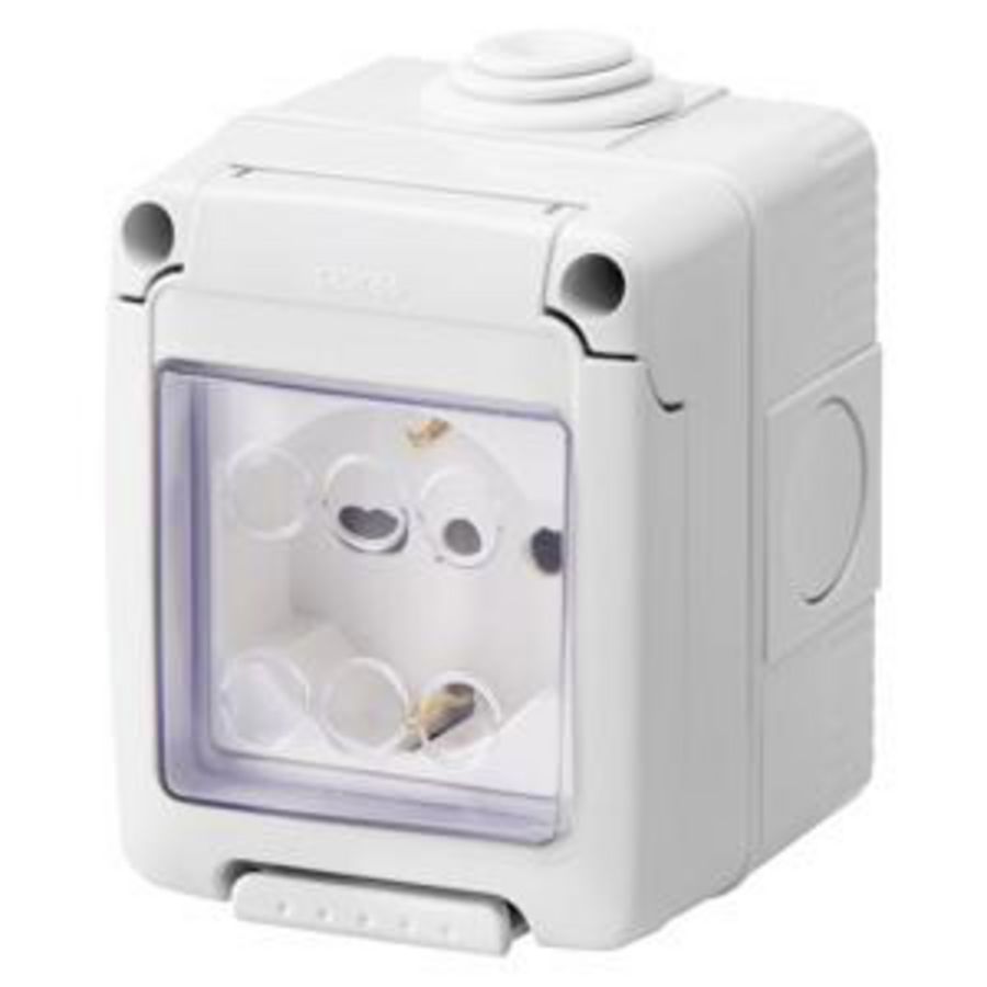 WATERDICHTE KAST COMPLEET+SYSTEM APPARATEN-MET CONTACT VVE=5