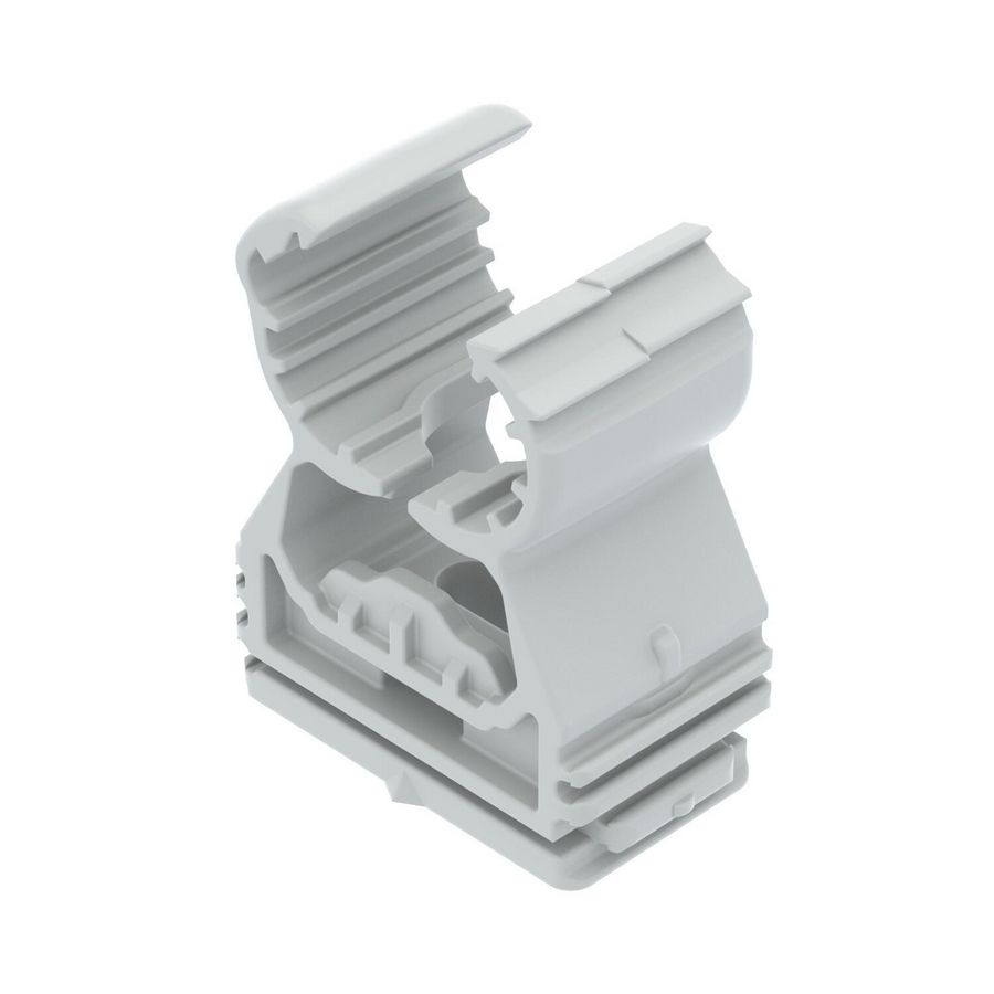 proQuick clip 9,5-12mm Polyamide lichtgrau RAL 7035 VVE=100