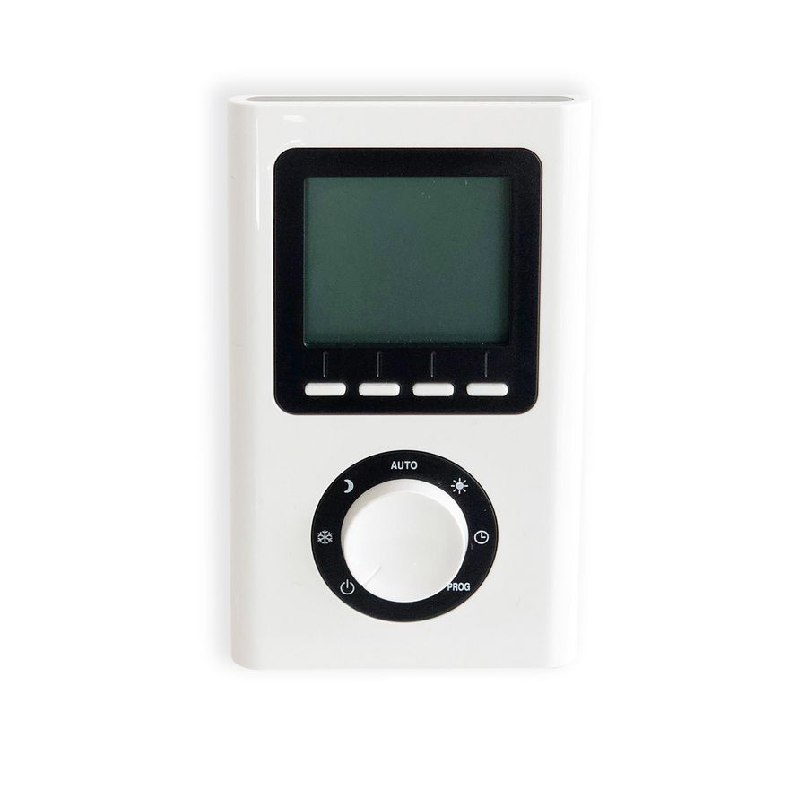 BHK-TH Draadloze regeling met klok LCD-display & Weekprogr.