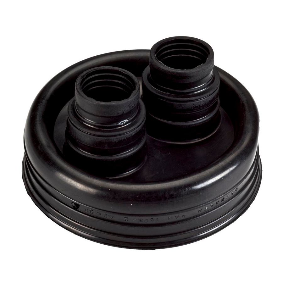 Rubber eindkap/manchet voor voorgeisoleerde buis HENCOFLEX buis 2X Ø32mm