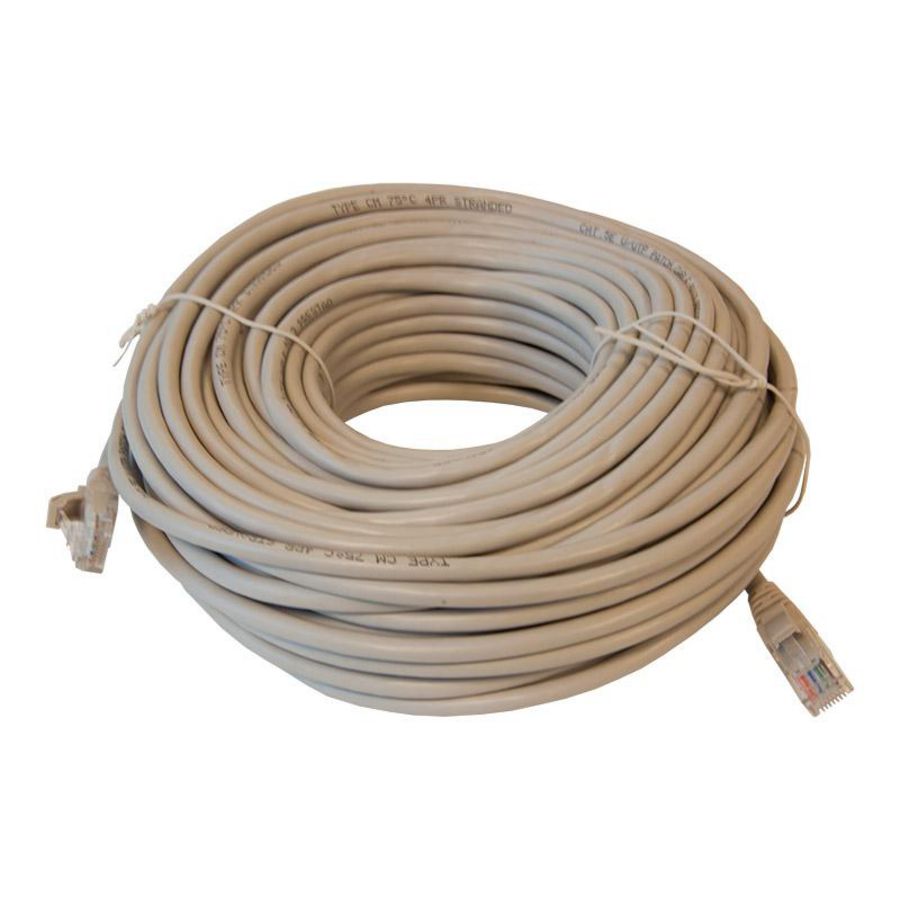 Patchkabel / netwerkkabel CAT5e UTP PVC molded grijs 30meter
