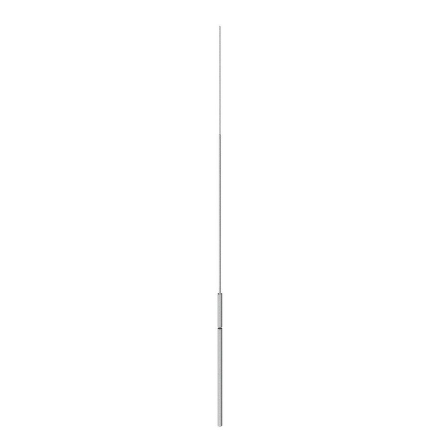 Vangstang voor driepootstatief 8000mm Aluminium