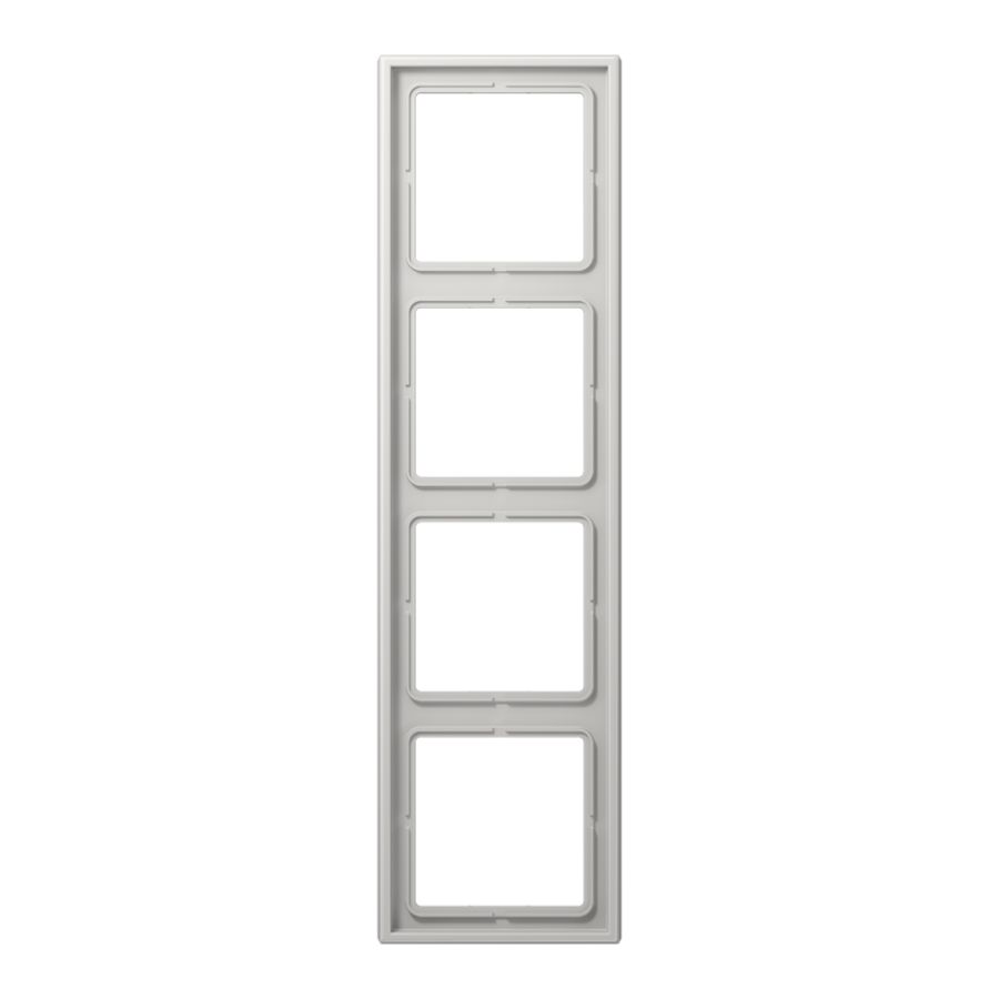 Afdekraam lichtgrijs 4-voudig LS990