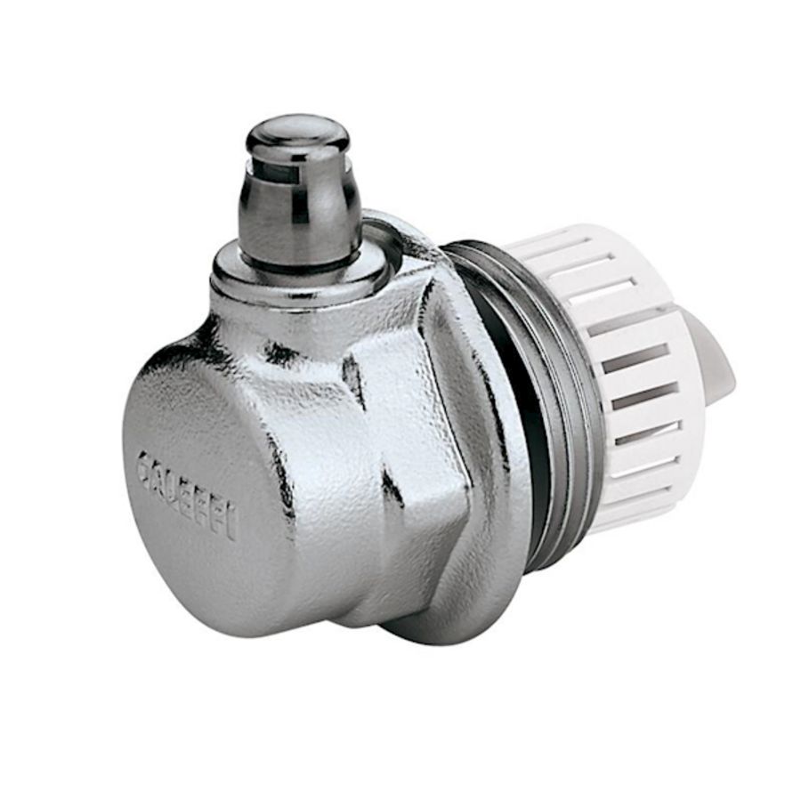 Aercal autom. ontluchter radiatoren 1.1/4"bt. rechts chroom