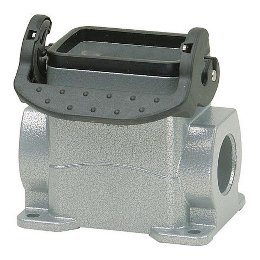Wandcontactdoos huis B6 53mm hoog LVB P711406MS