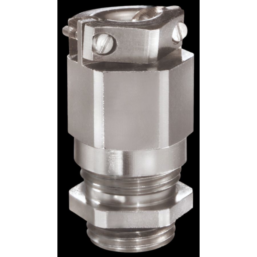 Kabelwartel messing vernikkeld met trekontlasting M16 DIN45545 (EMSKVZ16RW) VVE=25
