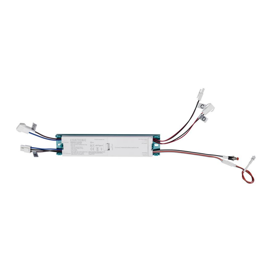 Noodunit + accu voor Pro-Aqua IV, zelftestend