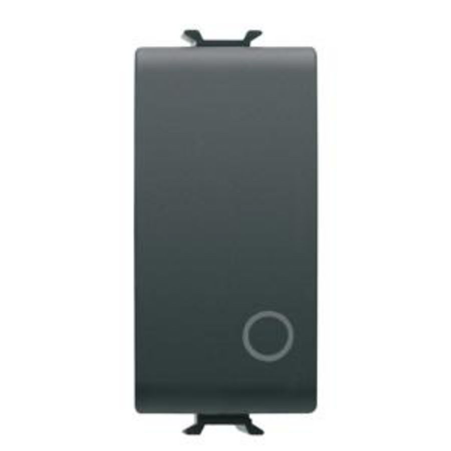 DRUKKNOP 2P 250 Vac-NO 16 A-NEUTRAAL-SYMBOOL 0-1 MOD VVE=12