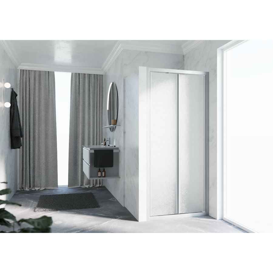 Vouwdeur LUNES S 900-960x1950mm glas niva profiel matchroom