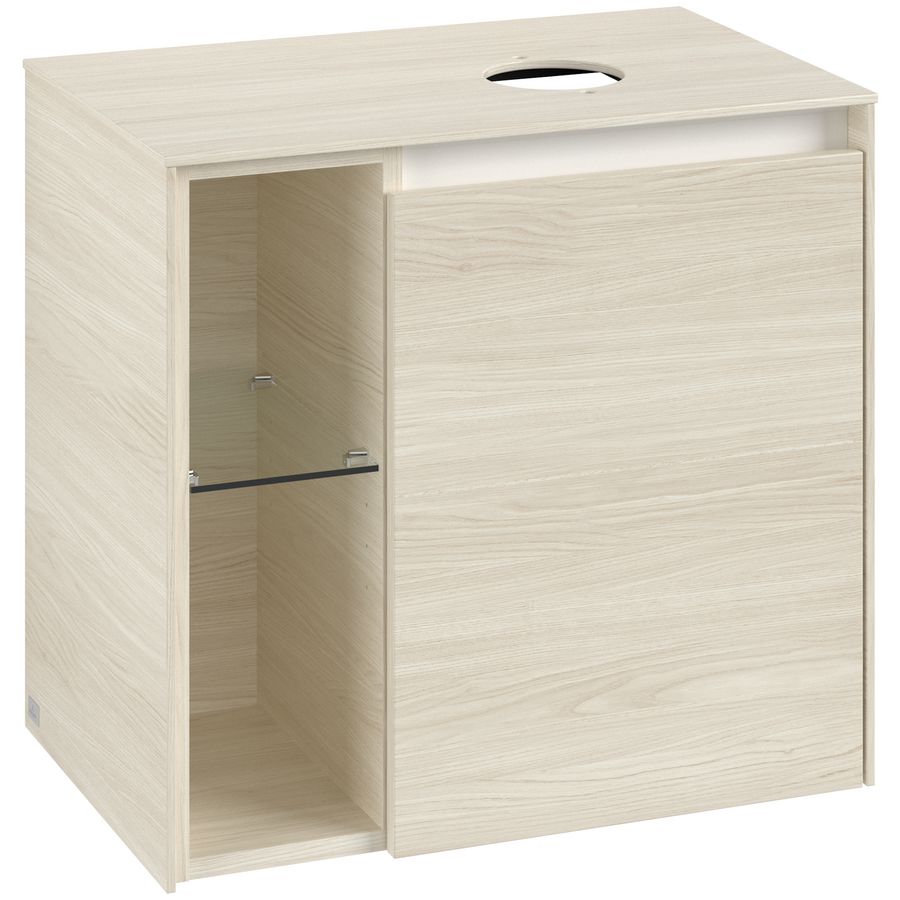 Wastafelonderkast Collaro 600x548x380mm White Oak C151B0AA