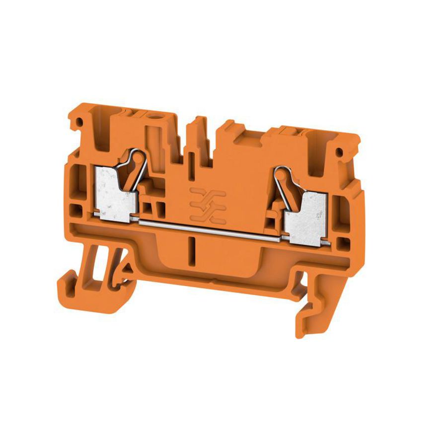 Doorvoerklem oranje 2.5mm2 24 A 800 V Nu 1521930000 VVE=100