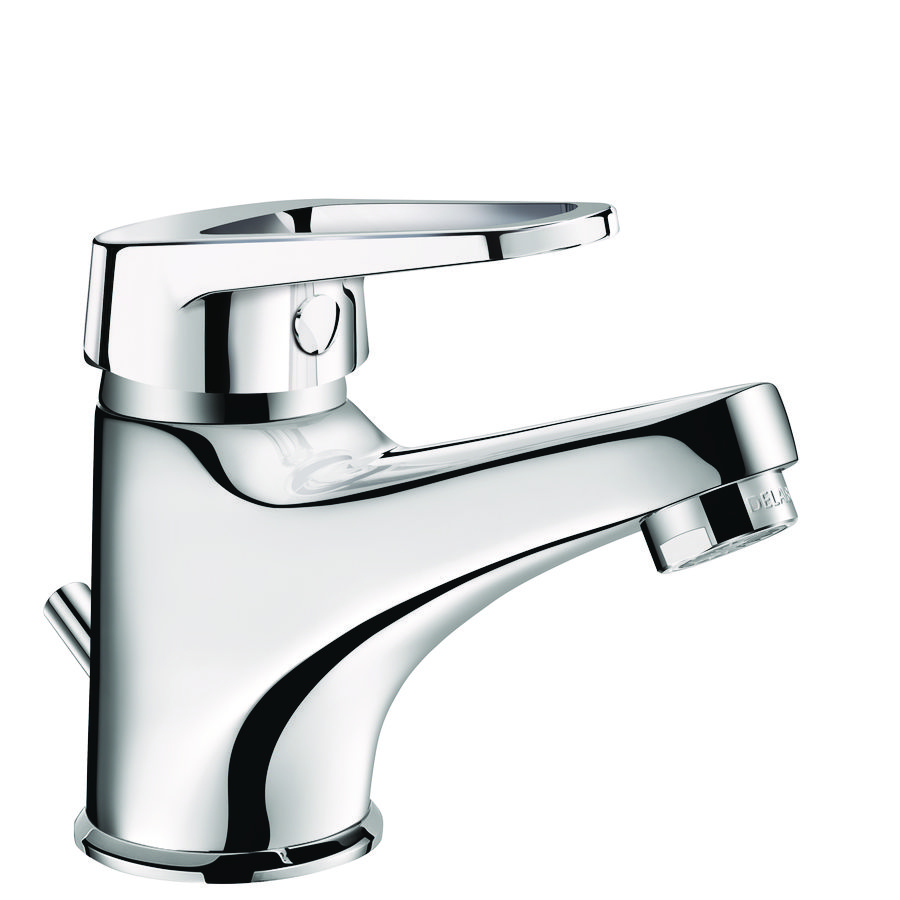 Wastafelmengkraan h.60 + trekplug en afvoer open greep