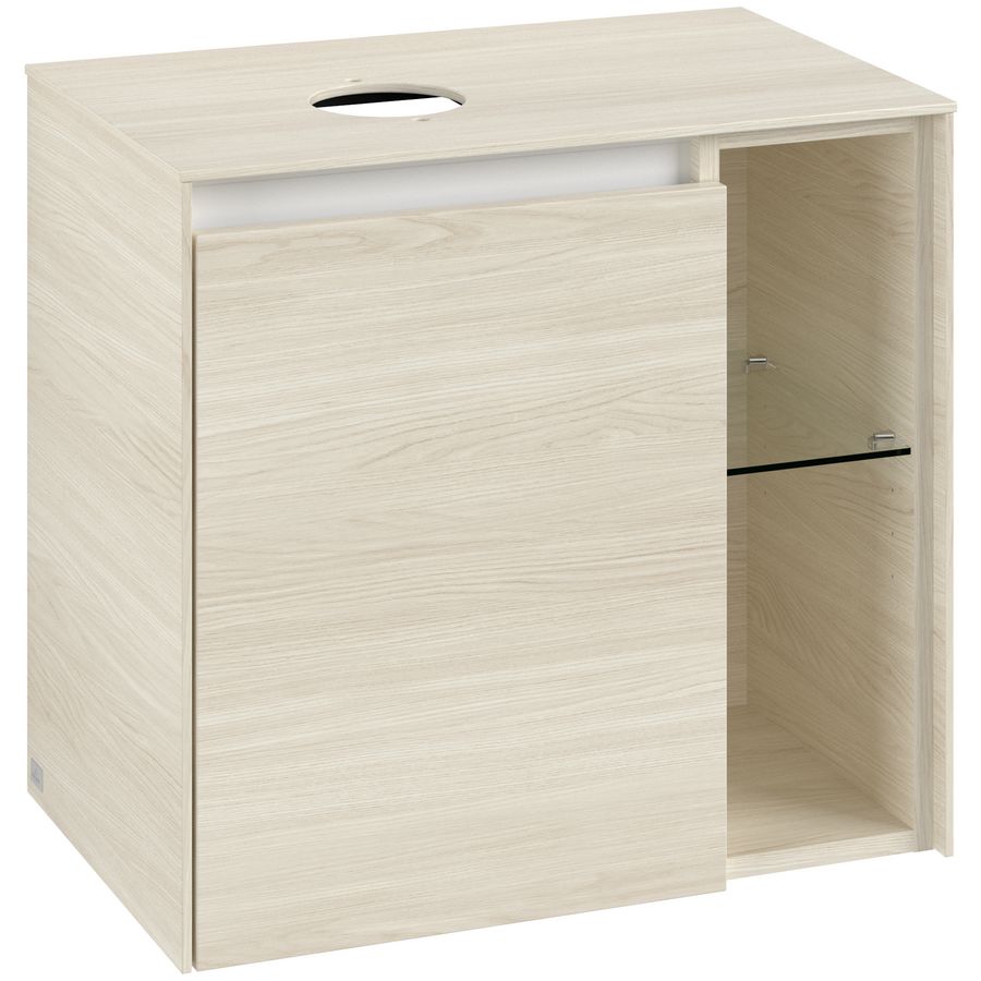 Wastafelonderkast Collaro 600x548x380mm White Oak C152B0AA