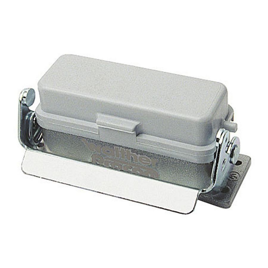 Aanbouwhuis A16 H26mm LVB met deksel 704416