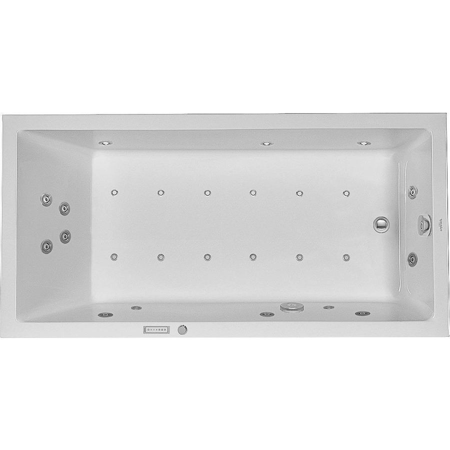Whirlbad Starck 1800x900mm wit inbouw 1 rugsteun Combi E