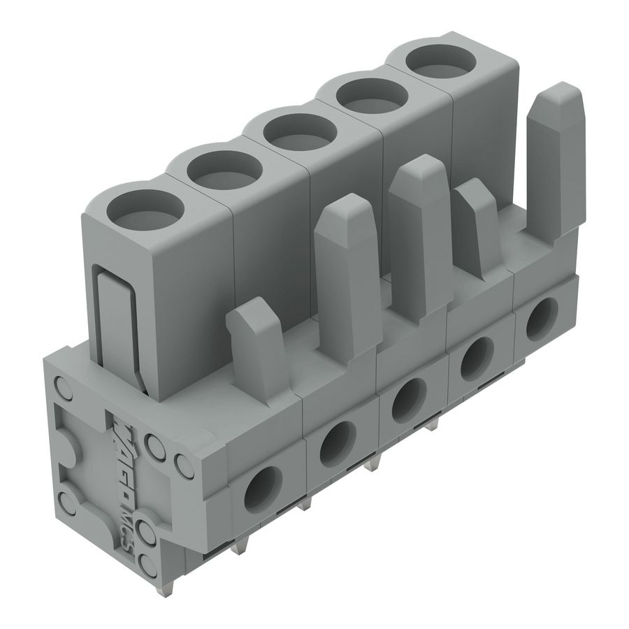 THT FE steker RE raster 5mm grijs 232-135 VVE=100