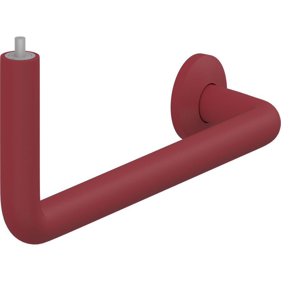 Hoekcomponent handgreep links 400x154mm PLUS rood