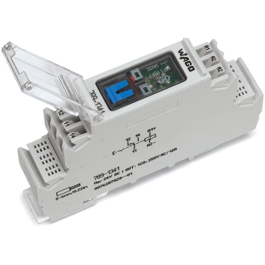 Relaismodule DC 24V 1 wisselcontact 789-1341