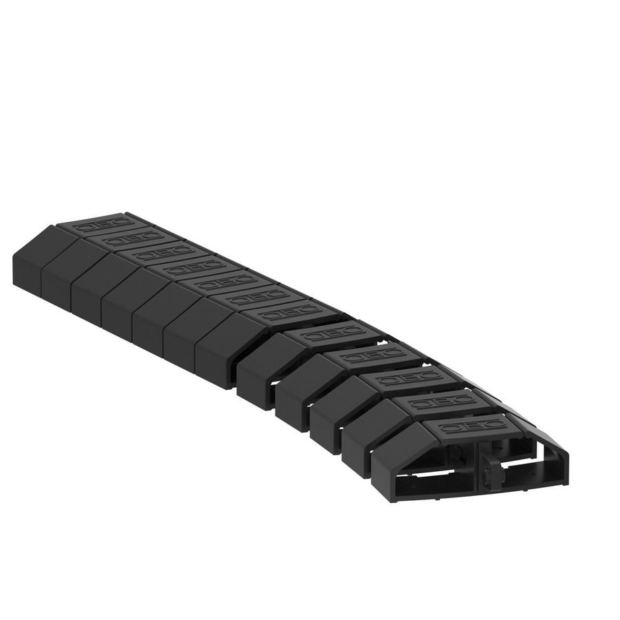 Flexkanaal 1000mm zwartzgrijs 21