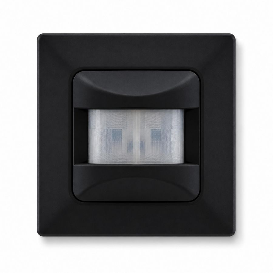 Bewegingsmelder LED 5-100W 180° 2-draads zwart