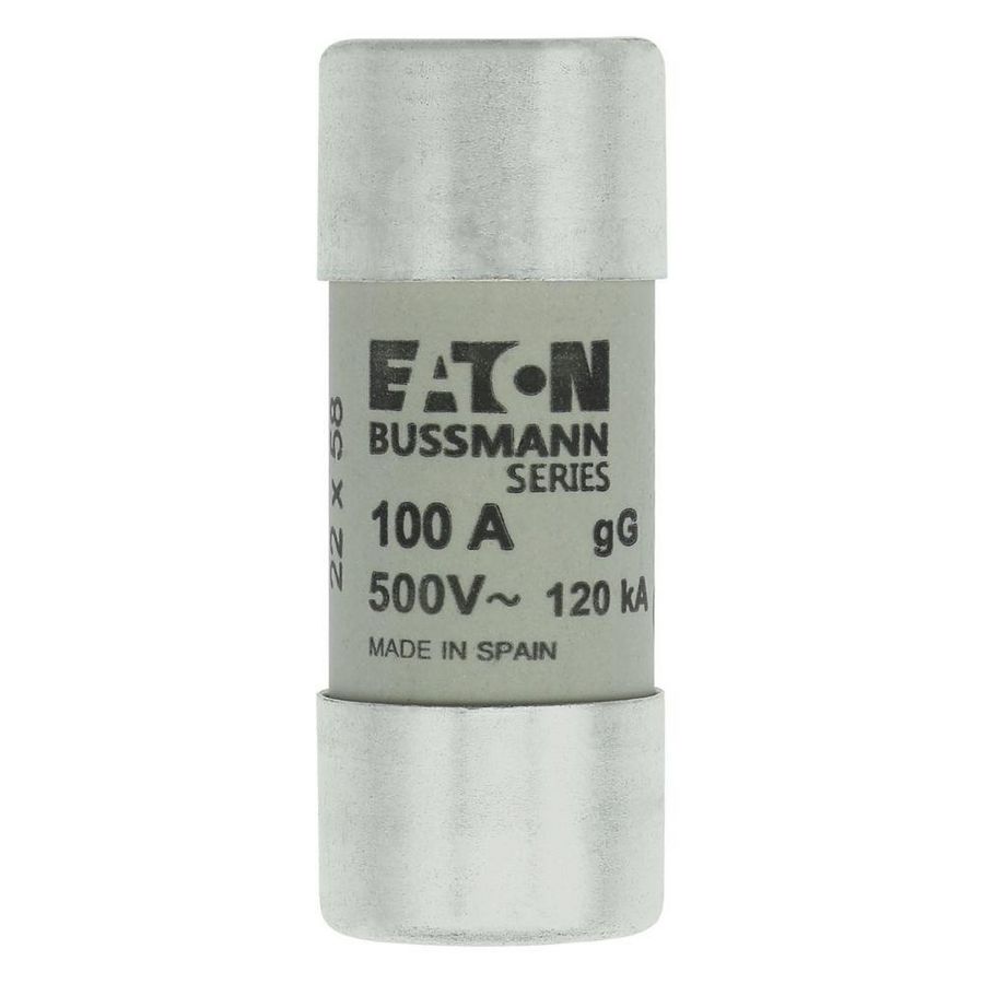 Zekering laagspanning 100A AC 500V 22x58mm gL/gG IEC VVE=10