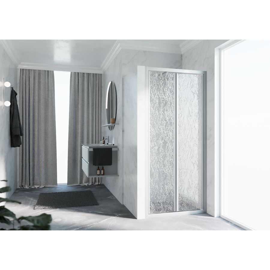 Vouwdeur LUNS 840-900x1950mm matchroom aqua