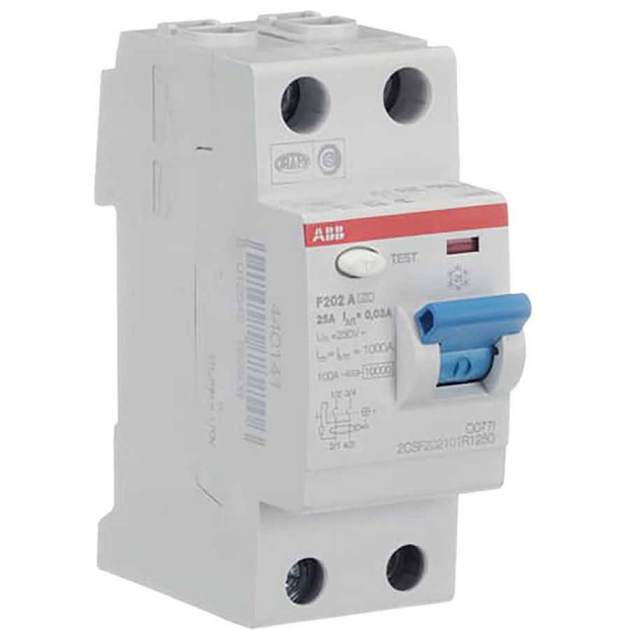 Aardlekschakelaar 2p 25 A 30mA