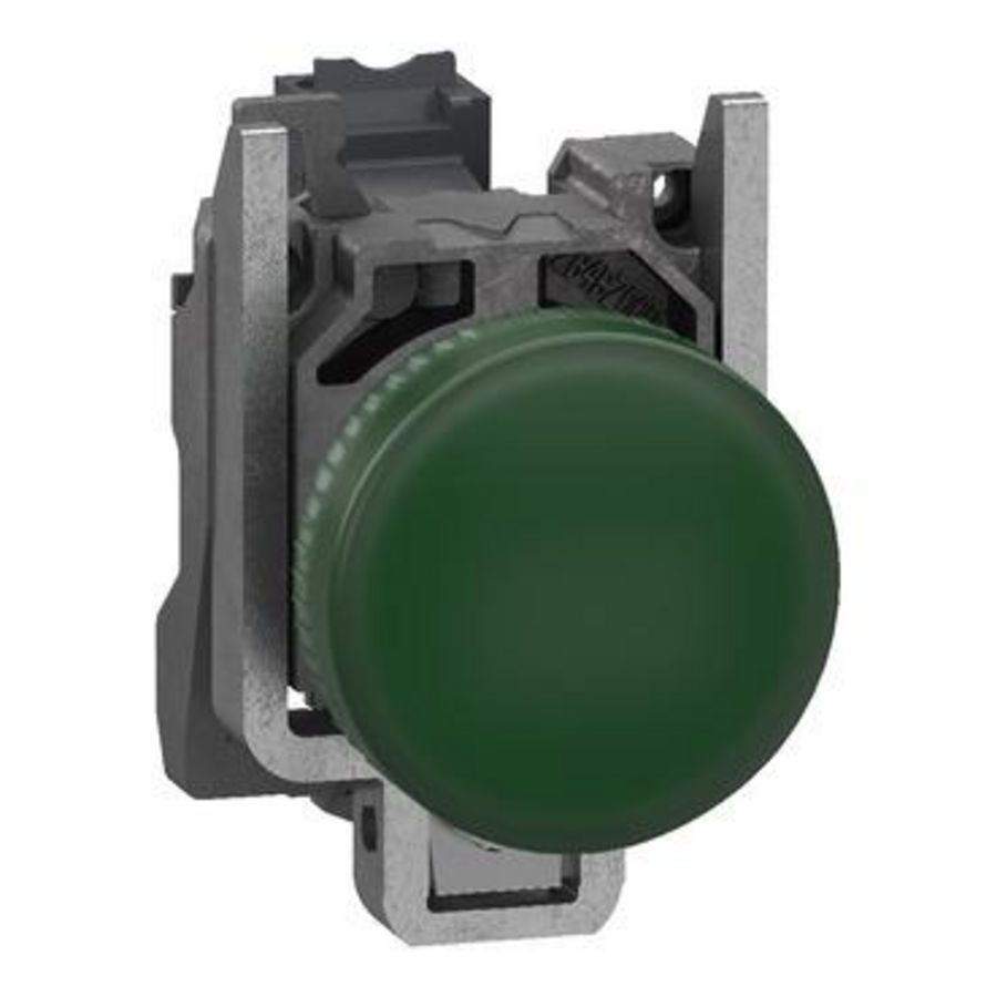 Controlelampje Harmony XB4 metaal groen 22mm universele LED