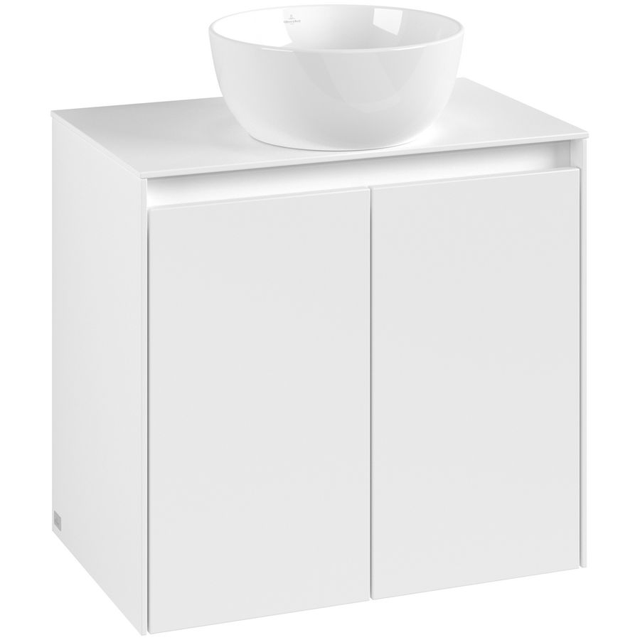 Wastafelonderkast Collaro 600x548x380mm Wh.Matt C15000MS