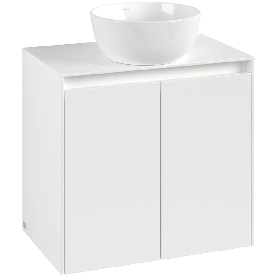 Wastafelonderkast Collaro 600x548x380mm Wh.Matt C150B0MS