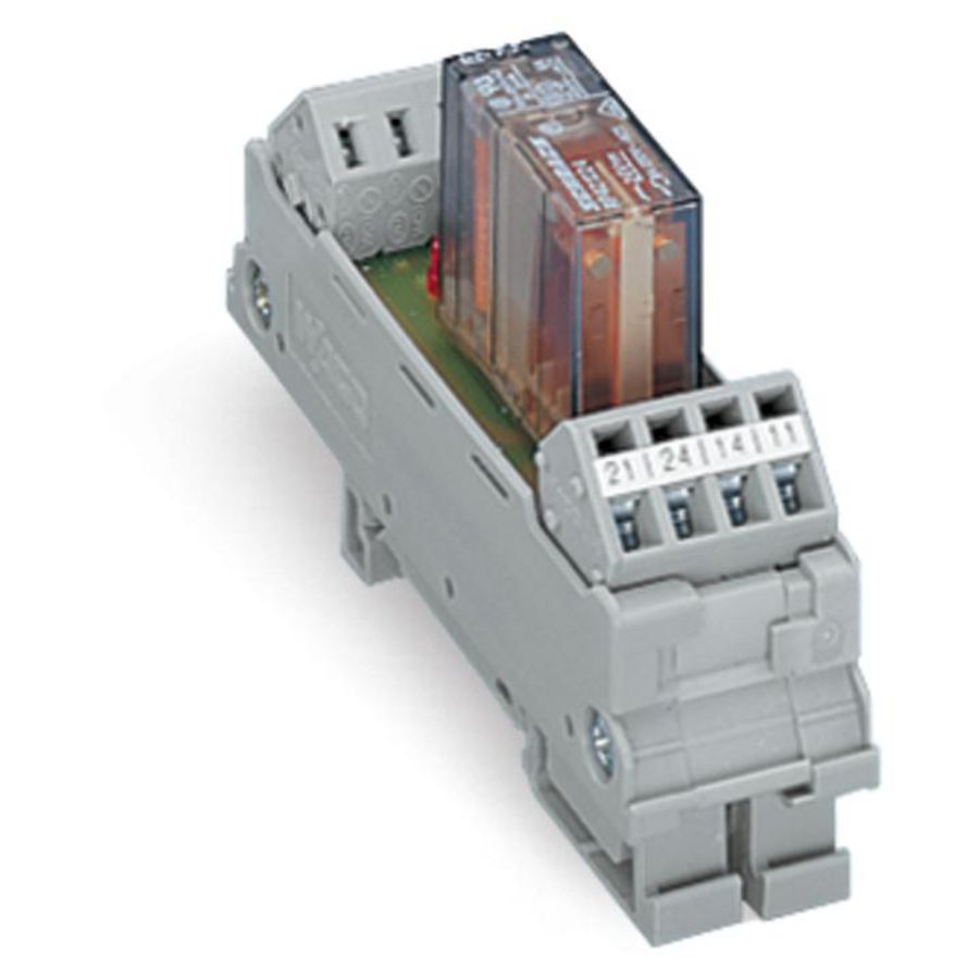 Relaismodule AC/DC 24V 2 wisselcontacten gri 288-512 VVE=10