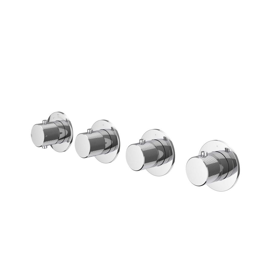 Afbouw inbouwther 3 stopkranen symmetry Rrozet Chr Nexus