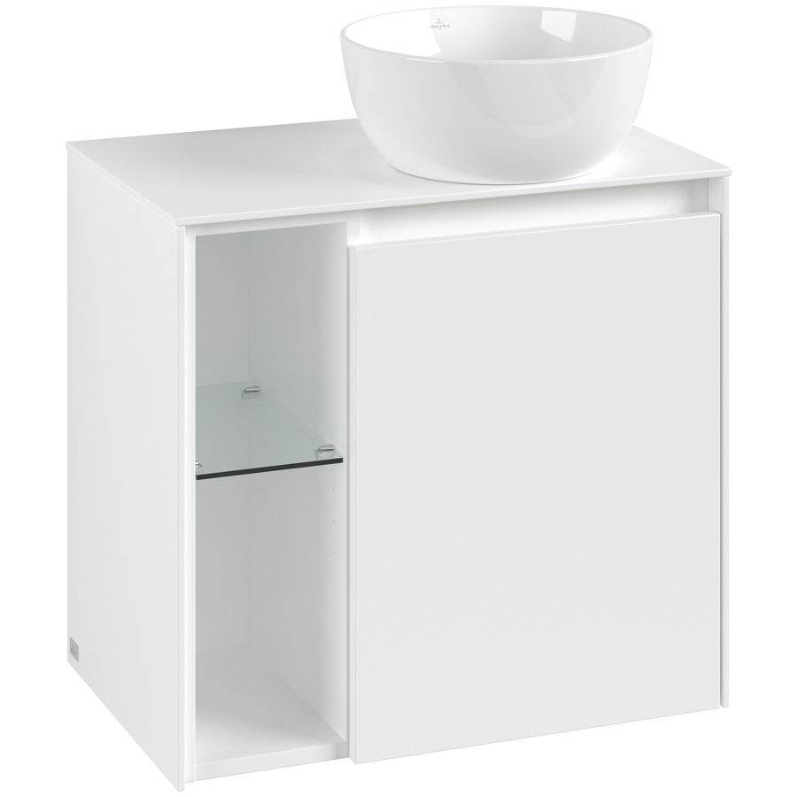 Wastafelonderkast Collaro 600x548x380mm Wh.Matt C151B0MS