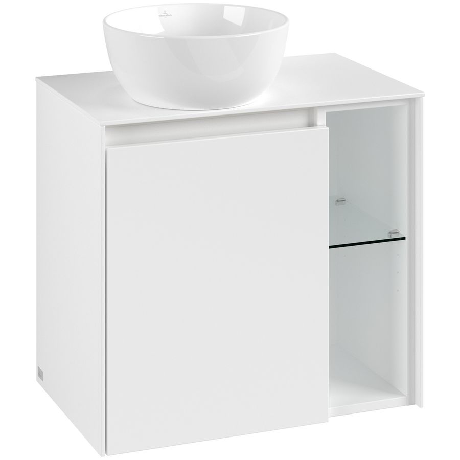 Wastafelonderkast Collaro 600x548x380mm Wh.Matt C152B0MS