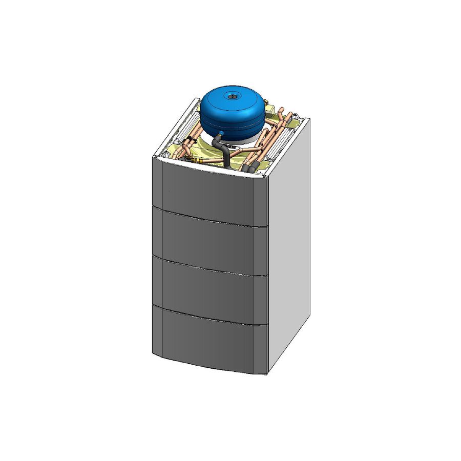 Zonneboilervat Calora Tower 220SHL