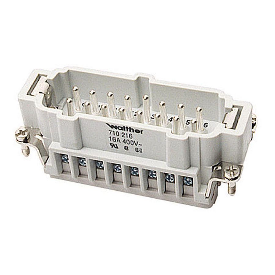 Stiftcontactblok B16 0,5-2,5 710216