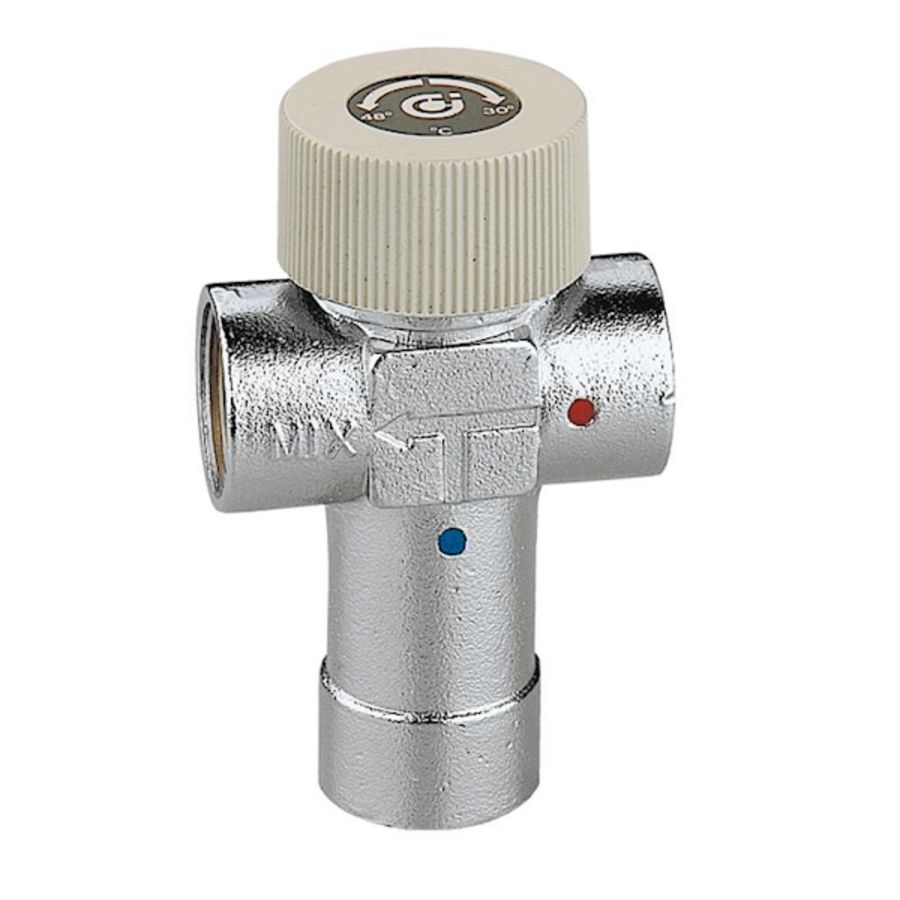 Thermostatisch mengventiel 3/4" 30-48gr.