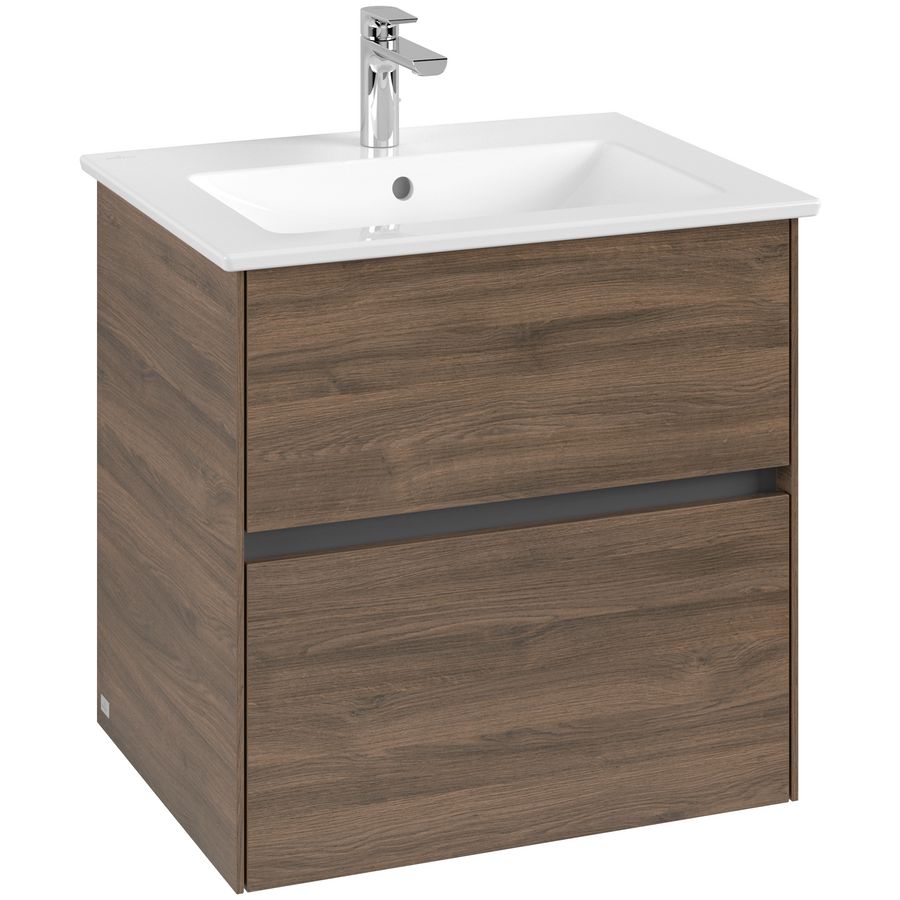 Wastafelonderkast Collaro 611x610x480mm Ariz.Oak C14300VH