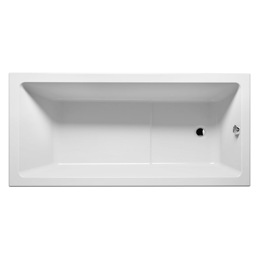 Ligbad Lusso acryl bad 170x80cm wit excl. badpoten