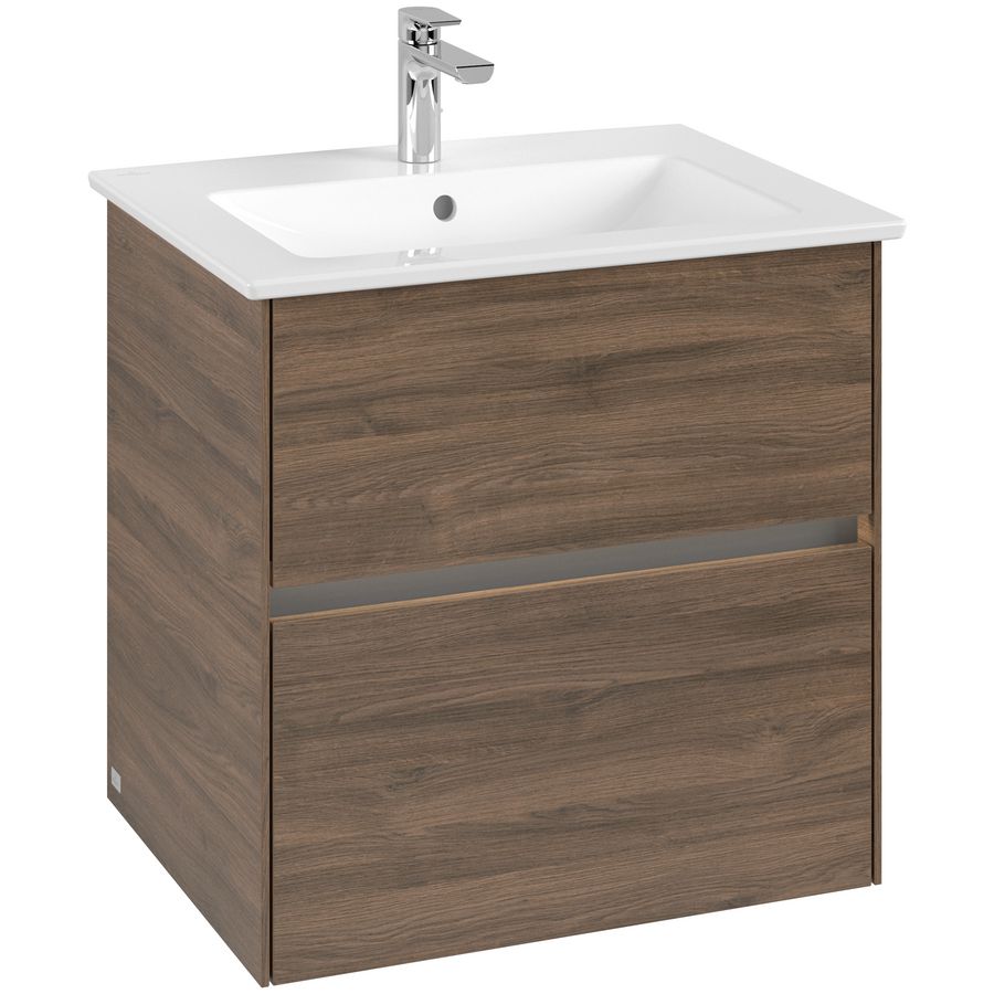 Wastafelonderkast Collaro 611x610x480mm Ariz.Oak C143B0VH