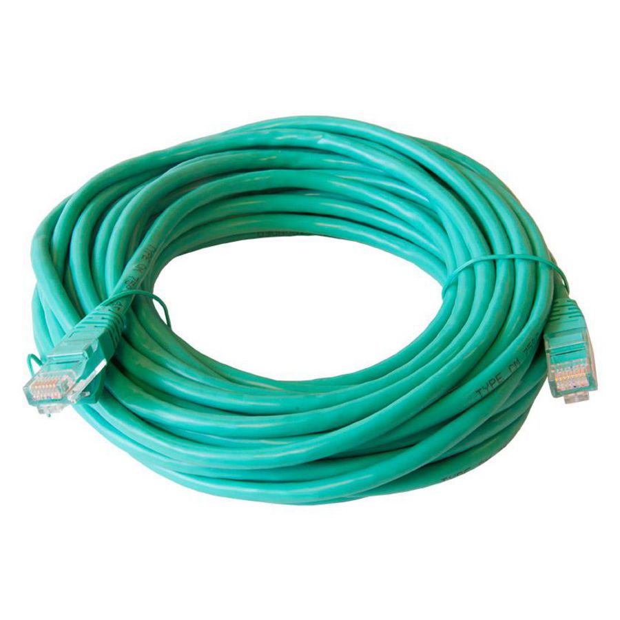 Patchkabel / netwerkkabel CAT5e UTP PVC molded groen 10meter