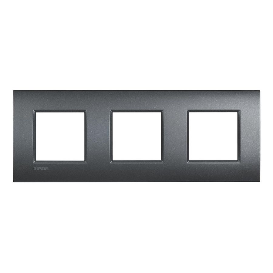 Afdekraam NL 2 + 2 + 2 modulen antraciet Livinglight AIR